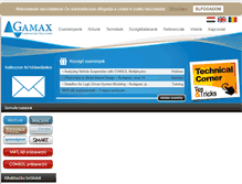 Tablet Screenshot of gamaxlabsol.com